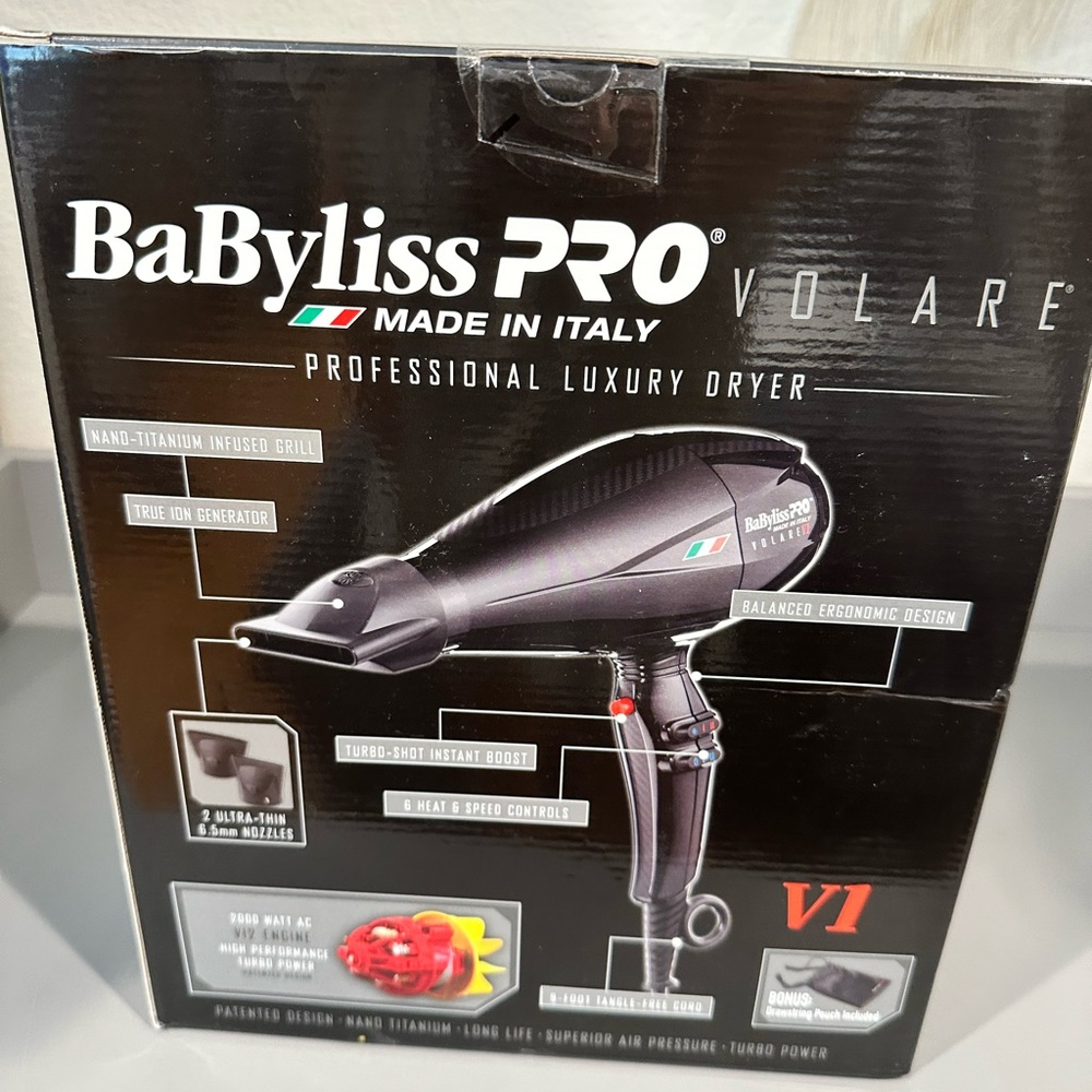 Babyliss pro blow dryer brand new never opened